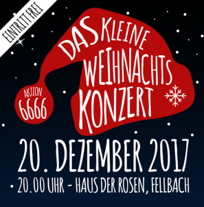 Das kleine Weihnachtskonzert 2017 im Haus der Rosen, Fellbach
